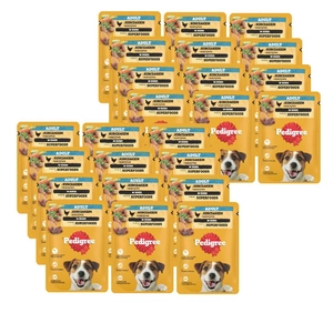 PEDIGREE Adult saszetka 24x100g - mokra karma dla psów z kurczakiem i warzywami w sosie