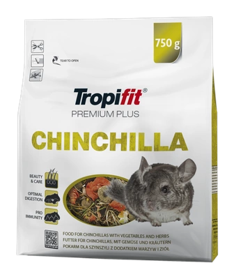 TROPIFIT Premium Plus CHINCHILLA 750g - dla szynszyli