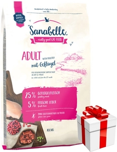 BOSCH Sanabelle Adult Drób 10kg + Niespodzianka dla kota GRATIS