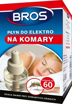 BROS - płyn do elektro na komary 60 nocy