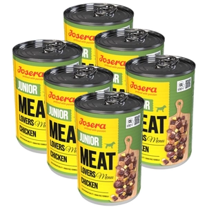 JOSERA Meat Lovers Junior Menu Chicken 6x400g
