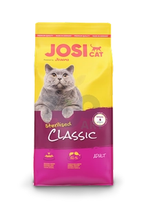 JOSERA JosiCat Classic Sterilised 18kg + niespodzianka dla kota GRATIS!
