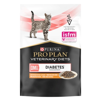 PRO PLAN Veterinary Diets DM St/Ox Diabetes Management Karma dla kotów 85g