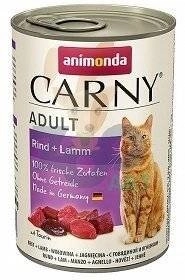 ANIMONDA Cat Carny Adult smak: wołowina i jagnięcina 400g