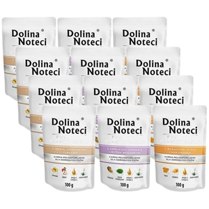 Dolina Noteci PREMIUM dla psów małych ras - Mix smaków -12x100g