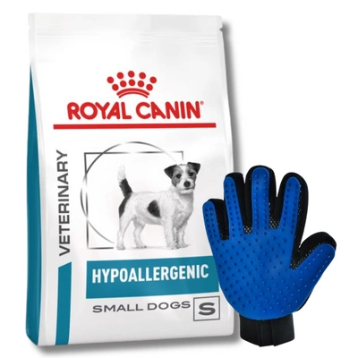 ROYAL CANIN Hypoallergenic Small Dog HSD24 3,5kg + Rękawica do czesania GRATIS!