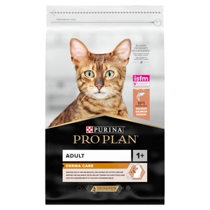 PRO PLAN Adult Derma Care Bogata w Łososia Sucha karma dla kota 10 kg Opakowanie uszkodzone (2926)