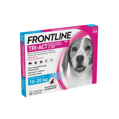 FRONTLINE Tri-Act M 10-20kg (pipeta 3 x 2ml)