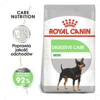 ROYAL CANIN CCN Mini Digestive Care 8kg karma sucha dla psów dorosłych, ras  małych o wrażliwym przewodzie pokarmowym /Opakowanie uszkodzone (1587) !!!  