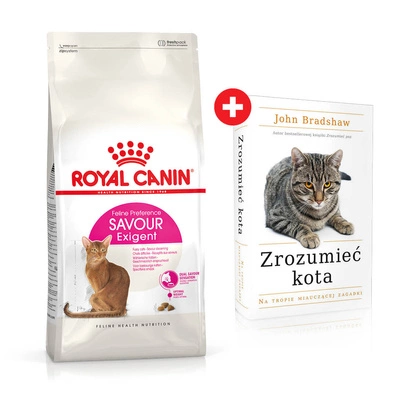 ROYAL CANIN  Exigent Savour 35/30 Sensation 10kg karma sucha dla kotów dorosłych, wybrednych, kierujących się teksturą krokieta + Książka ,,Zrozumieć kota'' GRATIS