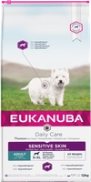 EUKANUBA Daily Care Adult Sensitive Skin 12kg  - NOWA SZATA opakowanie uszkodzone (3330)