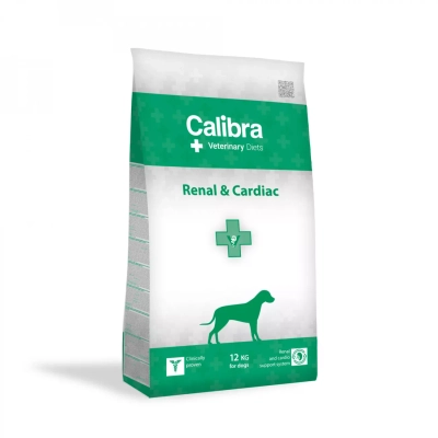 Calibra Veterinary Diets Dog Renal Cardiac 12kg opakowanie uszkodzone (2987)