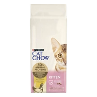 PURINA Cat Chow Kitten Karma bogata w kurczaka 15kg / Opakowanie uszkodzone (1357) !!! 