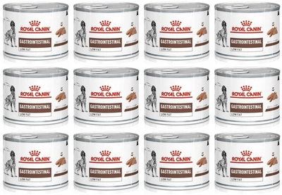 ROYAL CANIN Gastro Intestinal Low Fat 12 x 200g puszka