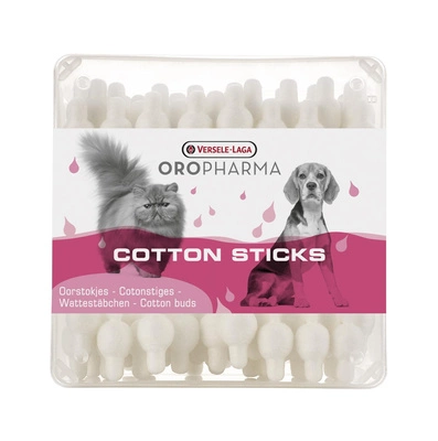 VERSELE-LAGA Oropharma Cotton Sticks 56 sztuk- patyczki do czyszczenia uszu dla psów