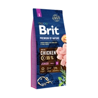 BRIT Premium By Nature Junior S 8kg / Opakowanie uszkodzone (2124) !!! 