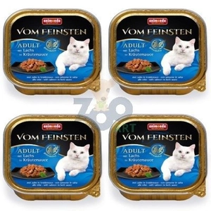 ANIMONDA Cat Vom Feinsten adult NoGrain Łosoś w sosie ziołowym 6x100g