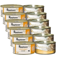Applaws Cat Mix Kurczak 12x70g PUSZKA