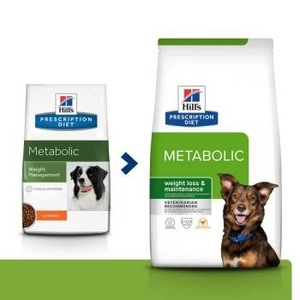 HILL'S PD Prescription Diet Metabolic Canine 12kg/Opakowanie uszkodzone (2188, 2704,3198) !!!