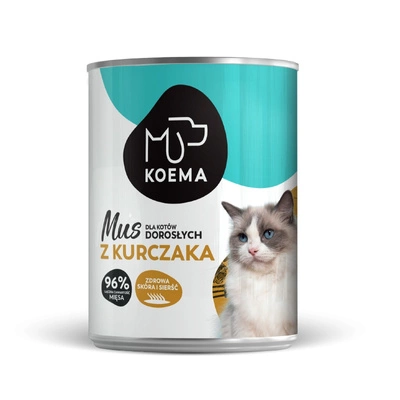 Koema Mus dla kota kurczak 400g