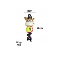 Sznur lina do przeciągania zabawka dla psa 28 cm