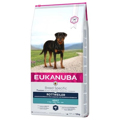 EUKANUBA Adult Rottweiler 12kg/Opakowanie uszkodzone (2090) !!! 