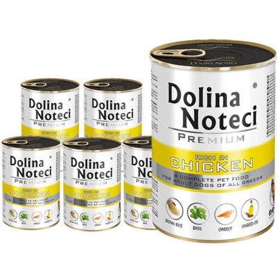 Dolina Noteci PREMIUM bogata w kurczaka 24x400g