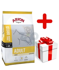 ARION Original Adult Small/Medium Breed Light 12kg + niespodzianka dla psa GRATIS!