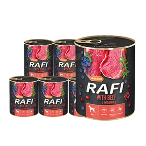 DOLINA NOTECI Rafi z wołowiną 6x800g