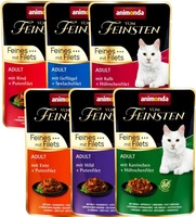 ANIMONDA Cat Vom Feinsten Adult Mix smaków 18x85g