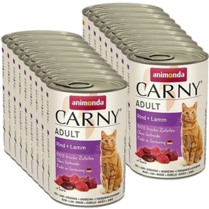 ANIMONDA Cat Carny Adult smak: wołowina i jagnięcina 18x400g