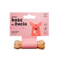 AZANKI Kość do żucia ze skóry jelenia końskiej - MINI 10 cm