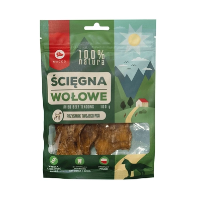 MACED Ścięgna wołowe 100g -100% Natura