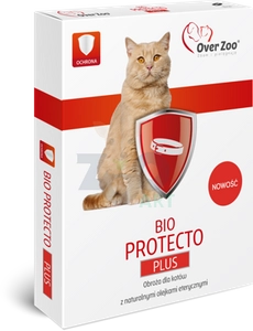 OVER ZOO Obroża BIO PROTECTO Plus dla kotów 35cm