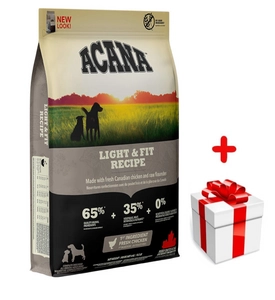 ACANA Light & Fit Dog 6kg + niespodzianka dla psa GRATIS!