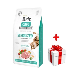 BRIT Care Cat  Grain-Free Sterilised Urinary Health 400g + niespodzianka dla kota GRATIS!