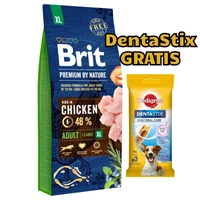 BRIT Premium By Nature Adult XL 15kg opakowanie uszkodzone (1754)