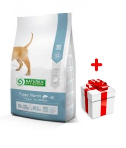 NATURES PROTECTION Puppy Starter Salmon with Krill All Breeds 2kg + niespodzianka dla psa GRATIS!