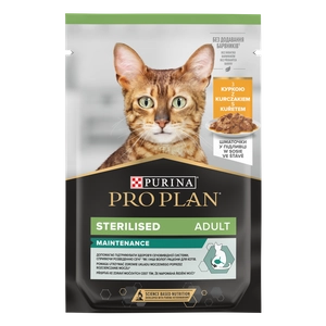 Purina Pro Plan Sterilised z kurczakiem dla kota 85g