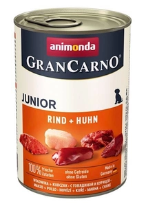 ANIMONDA GranCarno Junior smak: Wołowina + kurczak 400g