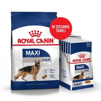 ROYAL CANIN Maxi Adult 4kg + 10x140g saszetka