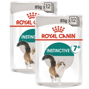 ROYAL CANIN Instinctive +7 24x85g karma mokra w sosie dla kotów starszych, wybrednych