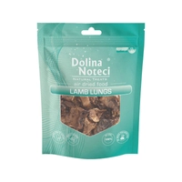 DOLINA NOTECI Natural Treats Lamb Lungs płuca jagnięce przysmak dla psa 100g