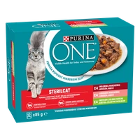 Purina One Sterilcat mix smaków 12x85g