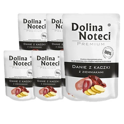 DOLINA NOTECI Danie z kaczki z ziemniakami 10x300g-karma mokra dla psa