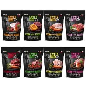 Tasty Dogs Life Danie Mix Smaków w galaretce 8x500g
