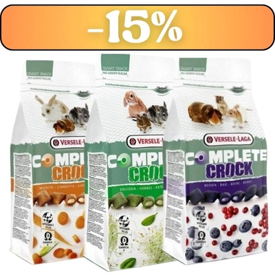 VERSELE LAGA Crock Complete - przysmak dla królików i gryzoni 3x50g