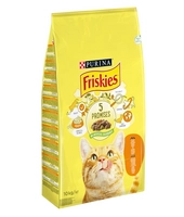 PURINA Friskies Karma dla kotów z kurczakiem i z warzywami 10kg \ Opakowanie uszkodzone (4135)