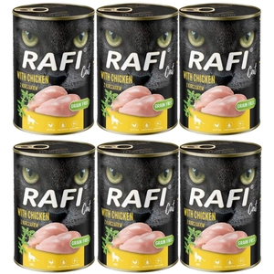 RAFI Cat Adult z kurczakiem 6x400g