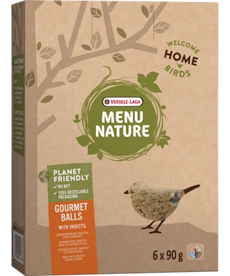 VERSELE-LAGA Menu Nature Gourmet Balls with Insects 6x90g